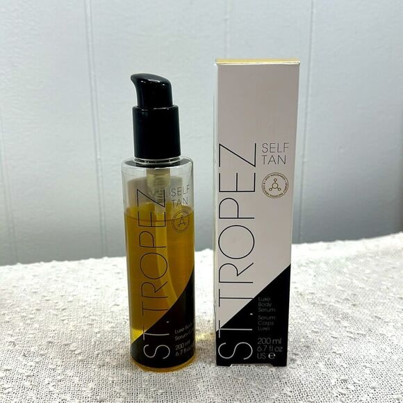 St. Tropez Luxe Body Self Tan Serum 200ml 6.7 oz Full Size - Picture 3 of 7